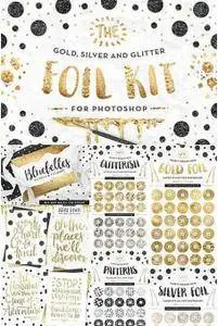 CreativeMarket - The Gold Foil Kit Essentials+Bonus!