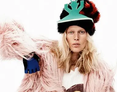 Iselin Steiro by Josh Olins for Vоgue UK October 2014