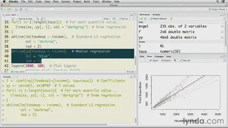 R Statistics Essential Training (2013)