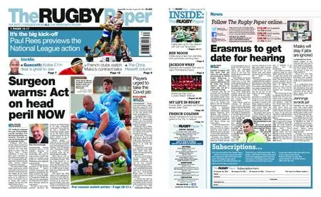 The Rugby Paper – August 29, 2021