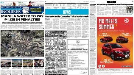 Philippine Daily Inquirer – April 25, 2019
