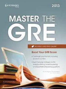Peterson's Master the GRE 2013