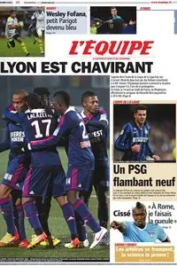 L'Equipe Edition du 1er Février 2012