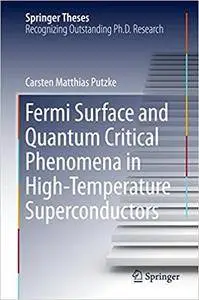 Fermi Surface and Quantum Critical Phenomena of High-Temperature Superconductors (Repost)