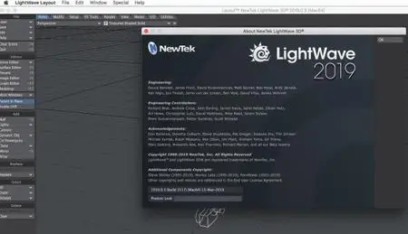NewTek LightWave 3D 2019.0.3 Build 3117 macOS