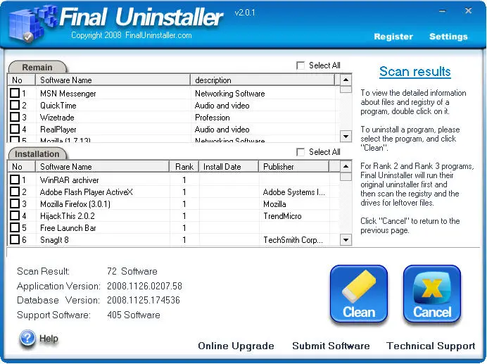 Final Uninstaller 2.0.12