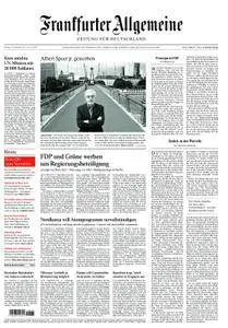 Frankfurter Allgemeine Zeitung F.A.Z. mit Rhein-Main Zeitung - 17. September 2017
