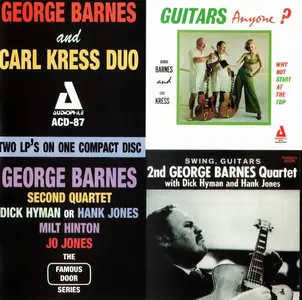 George Barnes & Carl Kress - Guitars, Anyone? (1963) & The Second George Barnes Quartet - Swing, Guitar! (1973) [Reissue 2003]