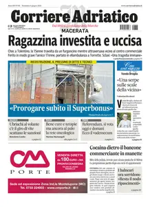 Corriere Adriatico Macerata - 8 Giugno 2025