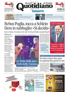 Quotidiano di Puglia Taranto - 24 Agosto 2025
