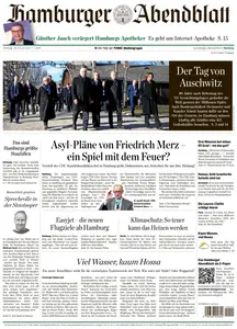 Hamburger Abendblatt  - 28 Januar 2025