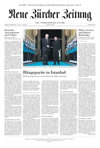 Neue Zurcher Zeitung International  - 16 Mai 2025