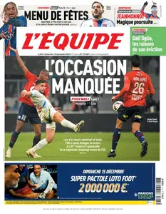 L’equipe du Dimanche 15 Décembre 2024