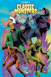 TidalWave Productions-Orbit Classic Monsters 2025 Hybrid Comic
