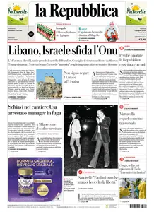 la Repubblica - 1 Giugno 2026