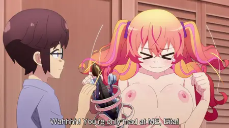 Kakushite Makina-san S01E09 Thus Makina Shares a Kiss