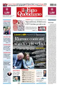 Il Fatto Quotidiano - 6 Luglio 2025