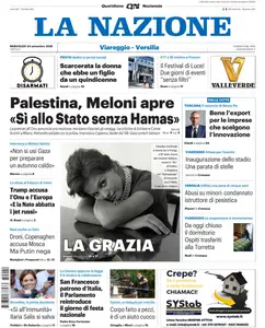 La Nazione Viareggio Versilia - 24 Settembre 2025