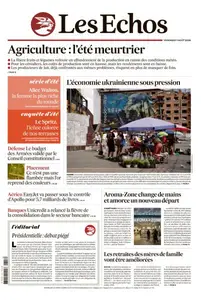 Les Echos du Vendredi 7 Août 2026