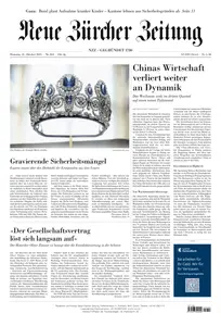 Neue Zuercher Zeitung - 21 October 2025