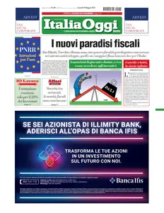 ItaliaOggi - 19 Maggio 2025