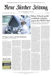Neue Zürcher Zeitung International - 6 Februar 2026