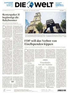 Die Welt - 23 August 2024