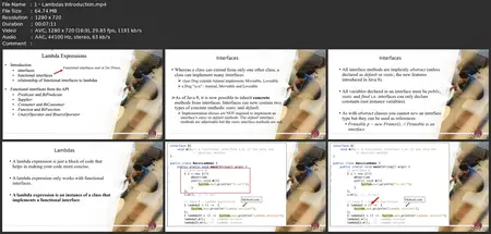 Java 21, Java 17, Java 11, Java 8 (Advanced) And Spring Boot