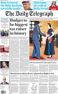 The Daily Telegraph - 17 October 2024