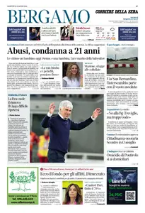 Corriere della Sera Bergamo - 20 Maggio 2025