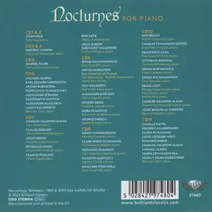 Nocturnes for Piano [11CDs] (2025)