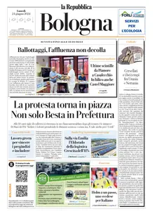 la Repubblica Bologna - 24 Giugno 2024