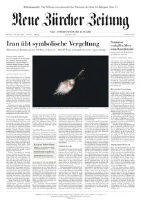 Neue Zurcher Zeitung International - 24 Juni 2025