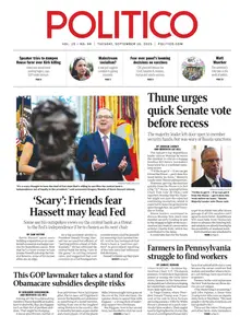 Politico - 16 September 2025