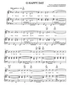 O Happy Day - African-American Spiritual, Traditional (Piano-Vocal-Guitar)