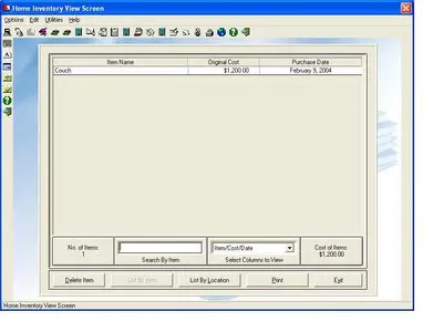 Reg Software Home Inventory Plus 7.5