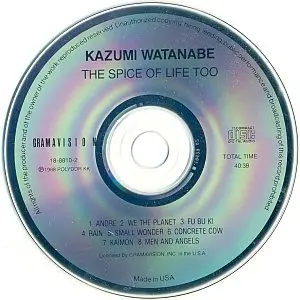 Kazumi Watanabe - The Spice Of Life Too (1988) {Gramavision}