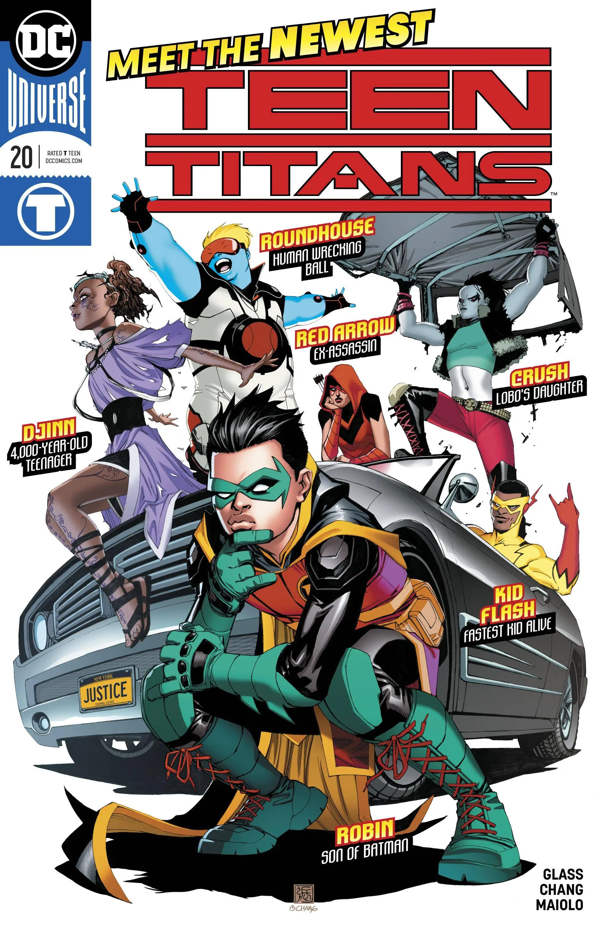 Teen Titans 020 2018 3 covers digital Minutemen