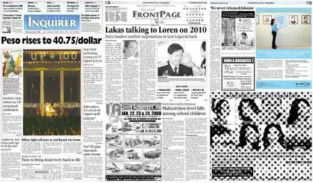 Philippine Daily Inquirer – January 09, 2008