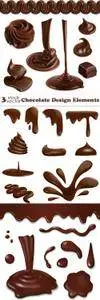 Vectors - Chocolate Design Elements