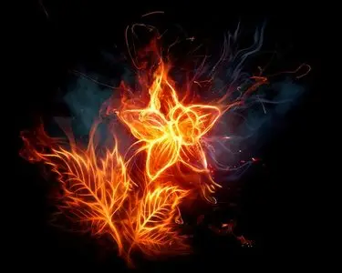 Mixed Fire Wallpaper II