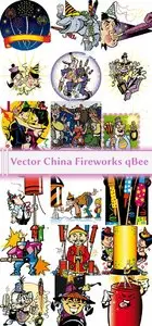 Vector China Fireworks qBee