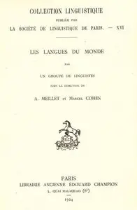 Antoine Meillet, "Les langues du monde" (repost)