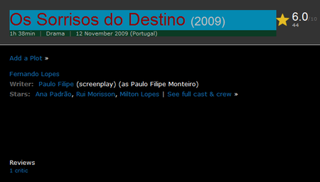 Os Sorrisos do Destino / Twist of Fate (2009)