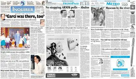 Philippine Daily Inquirer – July 30, 2005