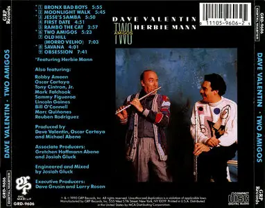 Dave Valentin & Herbie Mann – Two Amigos (1990)