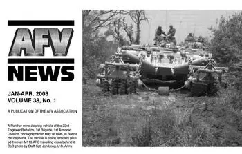 AFV News Vol.38 No.1 January / April 2003 (repost)