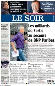 LE SOIR 26 OCTOBRE 2011