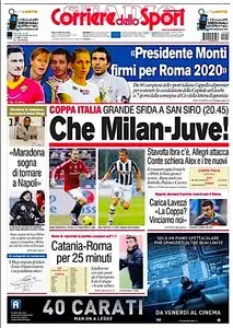Corriere dello Sport - 8 Febbraio 2012