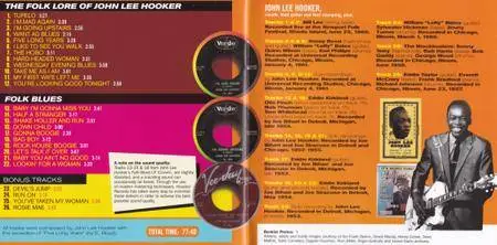 John Lee Hooker - The Folk Lore Of John Lee Hooker & Folk Blues (1961-1962) {Hoodoo Records 263499 rel 2014}